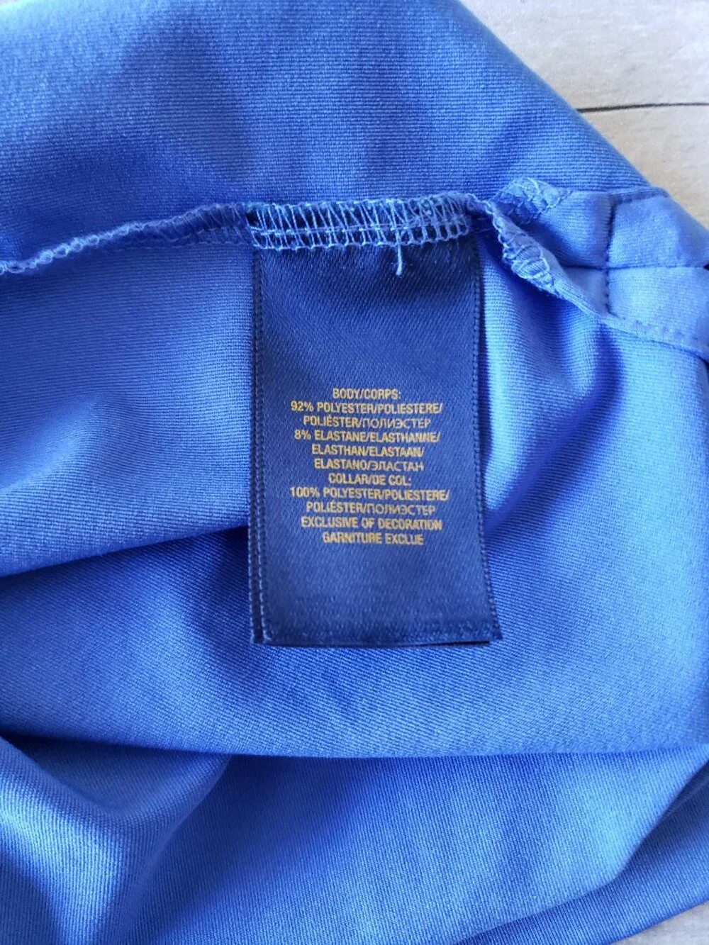 Blue Ralph Lauren Performance Boys Polo - Size S